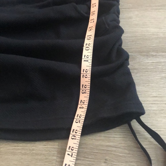 Mondor Black tunic style hoodie top - Picture 13 of 13